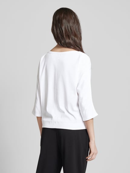 Marc Cain Longsleeve met 3/4-mouwen Wit - 5