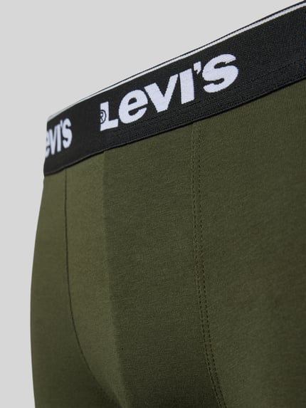 Levi's® Trunks mit Label-Bund im 3er-Pack Oliv 2