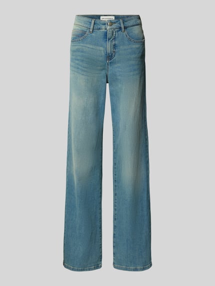 OPUS PANTS Jeans in used-look, model 'Melly Modern' Lichtblauw - 2