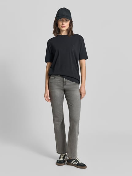 OPUS PANTS Flared jeans steekzakken, model 'Enja Hope' Donkergrijs - 1