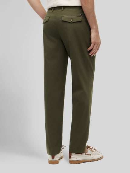 Tommy Hilfiger Tapered Fit Chino aus Baumwoll-Mix Modell 'Harlem' Khaki 5