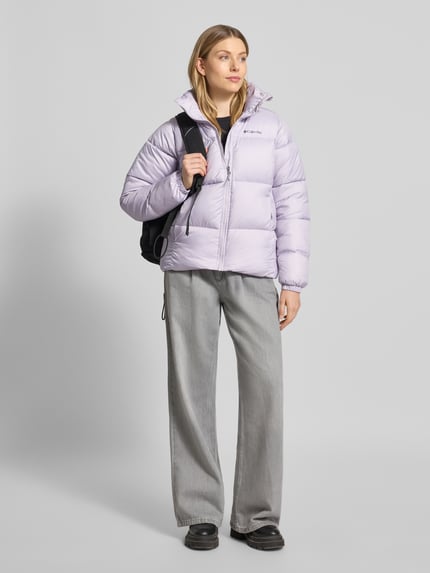 Columbia Puffer Jacket mit Stehkragen und Reißverschluss Modell 'Puffect™' Flieder 1