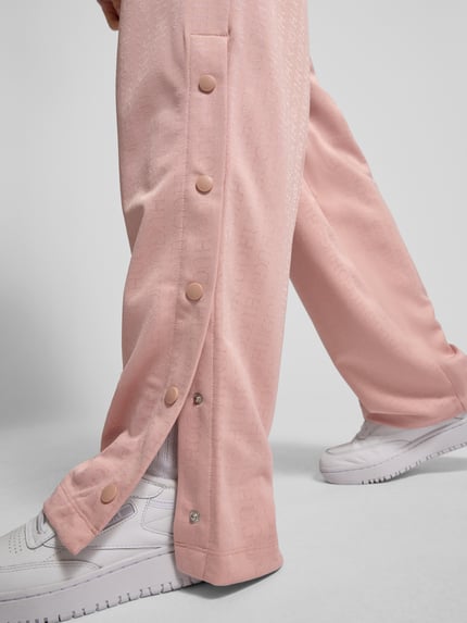 HUGO Blue Sweatpants met elastische band, model ‘Nicole’ Lichtroze - 3