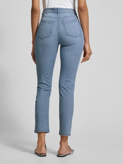 Christian Berg Woman Slim fit broek in 5-pocketmodel Jeansblauw - 5