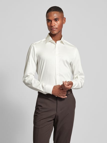 OLYMP Level 5 Slim Fit Businesshemd in Premiumqualität Ecru 4
