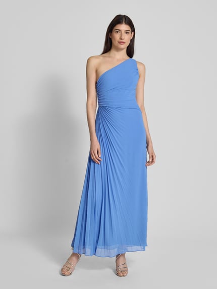 Forever New Abendkleid mit gelegten Falten Modell 'Mirabelle' Blau 4