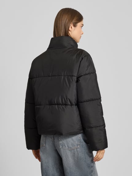 PEGADOR Gewatteerd jack met labelstitching, model 'GEORGIA' Zwart - 5