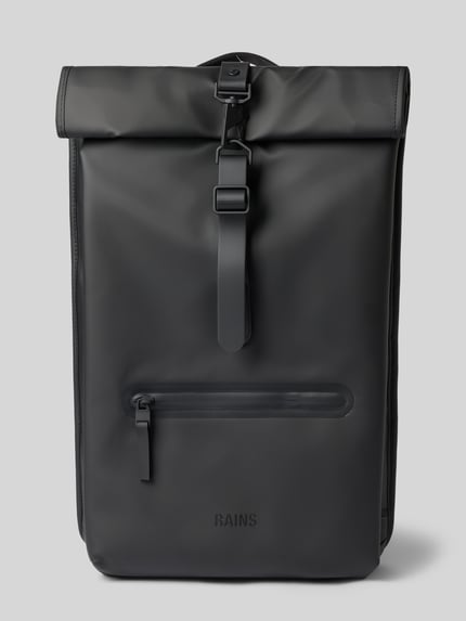 Rains Rugzak met logodetail Zwart - 2