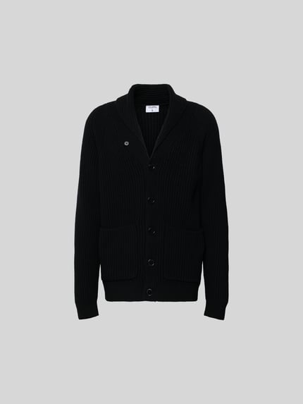 Filippa K Strickjacke mit Knopfleiste Black 2