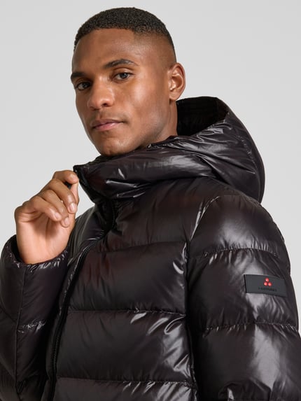 Peuterey Steppjacke mit Kapuze Modell 'Honova' Black 3