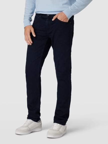 PME Legend Regular fit jeans in 5-pocketmodel, model 'Nightflight' Marineblauw - 4