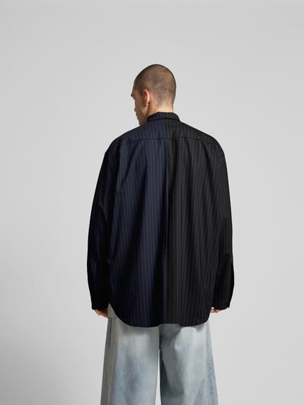 VETEMENTS Vrijetijdsoverhemd met knoopsluiting Zwart - 5