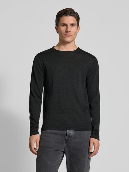 Casual Friday Trui van wolmix Donkergrijs - 4