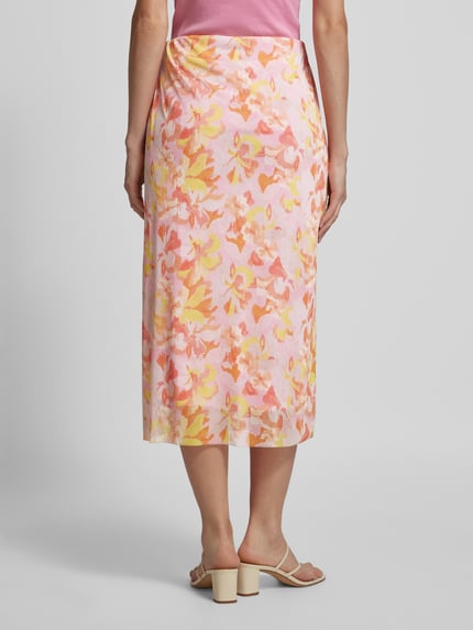 Smith and Soul Midirock mit floralem Muster Rosa 5