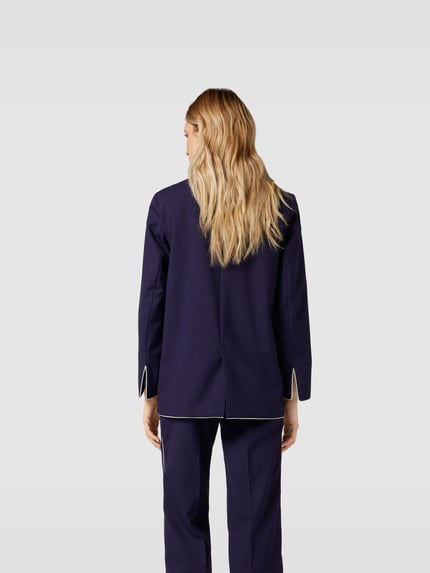 BAUM & PFERDGARTEN Blazer met klepzakken Blauw - 5