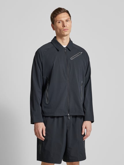 Under Armour Kurtka treningowa z zamkiem błyskawicznym dwustronnym model ‘Unstoppable’ Czarny 4