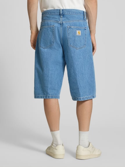 Carhartt Work In Progress Jeansshorts mit Eingrifftaschen Modell 'Langdon' Jeansblau 5