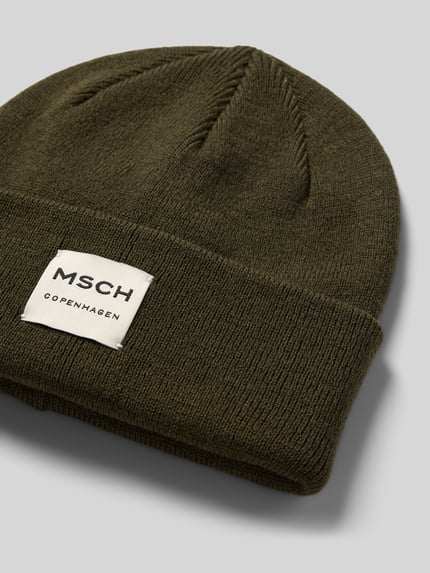 MSCH Copenhagen Beanie van wolmix, model 'Mojo' Olijfgroen - 2