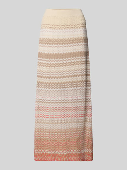 Maxi-breirok met elastische band model 'Hopi' Shop The Look MANNEQUINE