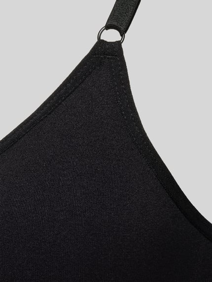 MAGIC Bodyfashion BH mit Spaghettiträgern Modell 'COMFORT' Black 2