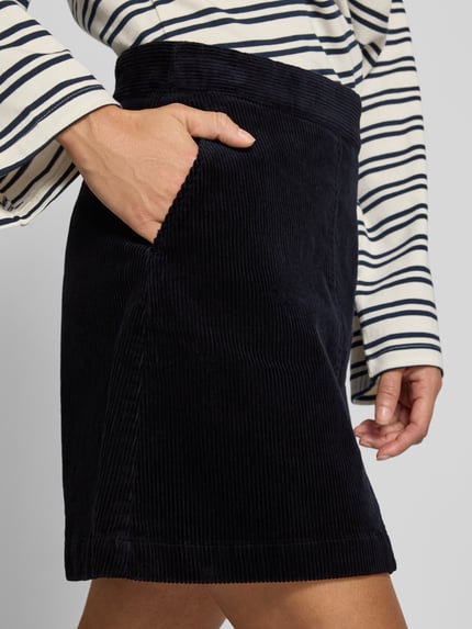 Marc O'Polo DENIM spódnica mini z sztruksu Czarny 3