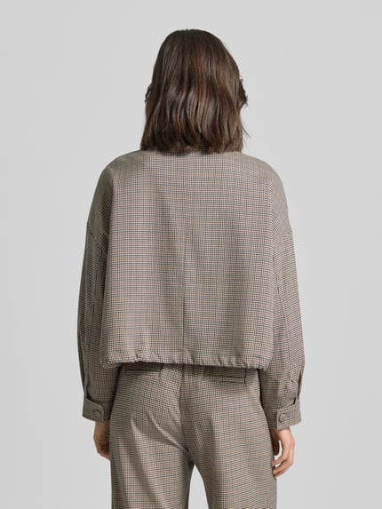 SUNCOO PARIS Jacke mit Stehkragen und Pattentaschen Modell 'DARIO' Sand 5
