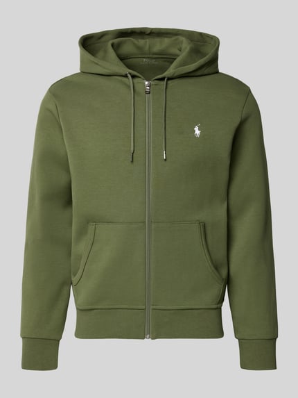 Regular Fit Sweatjacke aus Baumwoll-Mix Shop The Look MANNEQUINE