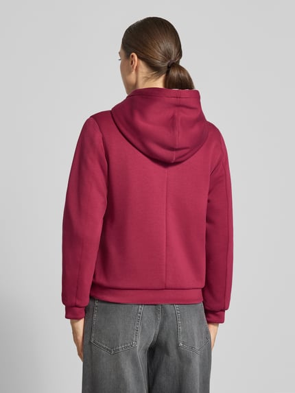 K-WAY Sweatjacke mit Futter aus Kunstfell und Zweiwege-Reißverschluss Fuchsia 5