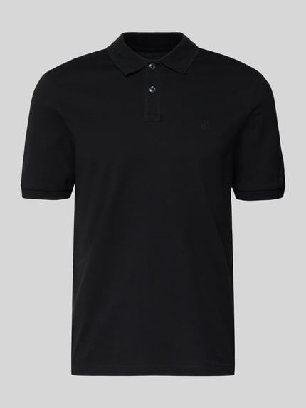 Marc O'Polo Poloshirt aus Baumwolle Black 2
