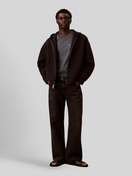 CK Calvin Klein Sweatjacke mit Zweiwege-Reißverschluss Black 1