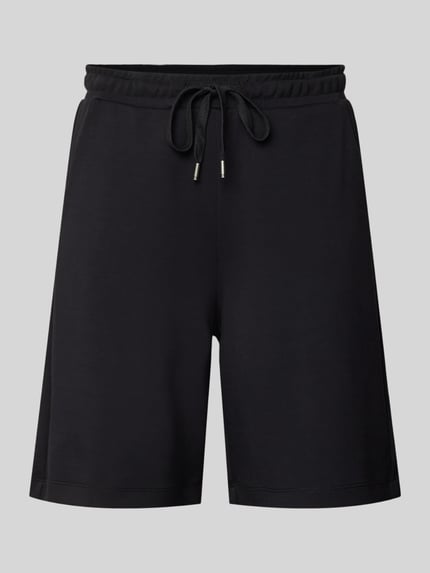 Soyaconcept Spodnie dresowe o kroju regular fit z tunelem model ‘Banu’ Czarny 2