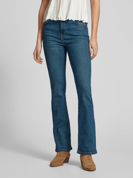 Pepe Jeans Jeansy rozkloszowane z 5 kieszeniami model ‘DION’ Ciemnoniebieski 4