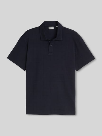 Tom Tailor Koszulka polo o kroju regular fit z czystej bawełny Granatowy 2