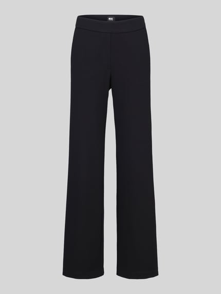 MAC Wide Leg Hose aus Viskose-Mix Modell 'Chiara' Black 2