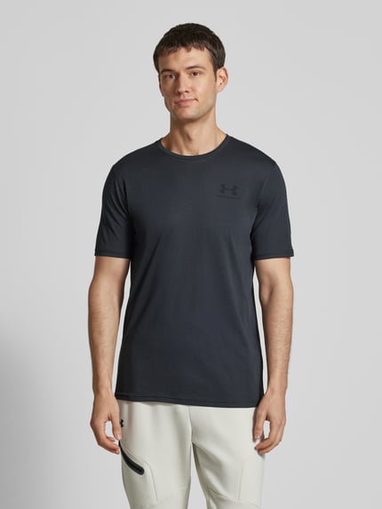 Under Armour T-shirt met labelprint Zwart - 4