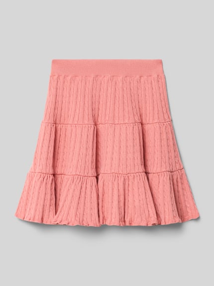 Polo Ralph Lauren Teens Rok van puur katoen in gebreide look Oudroze - 3