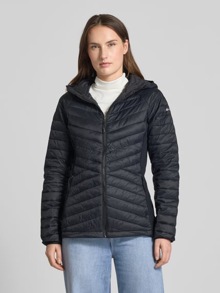 Columbia Kurtka pikowana o kroju slim fit z zamkiem błyskawicznym Model 'Omni-Shield' Czarny 4