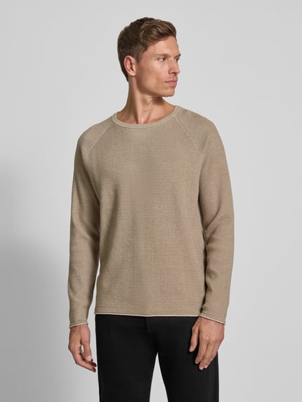 DRYKORN Gebreide pullover met ronde hals, model 'TITZIAN' Beige - 4