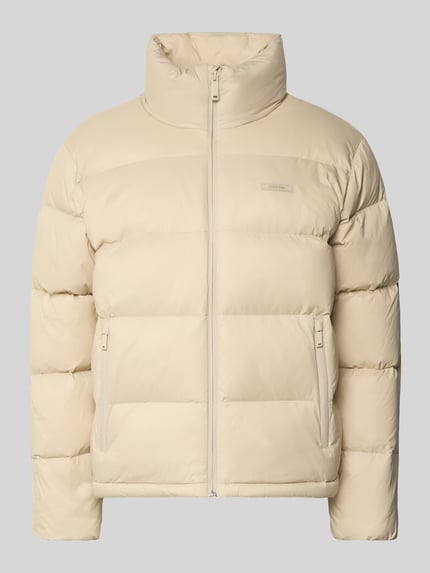 CK Calvin Klein Steppjacke mit Stehkragen Offwhite 2