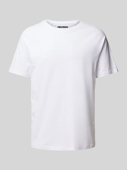 REVIEW T-shirt z raglanowymi rękawami Biały 2