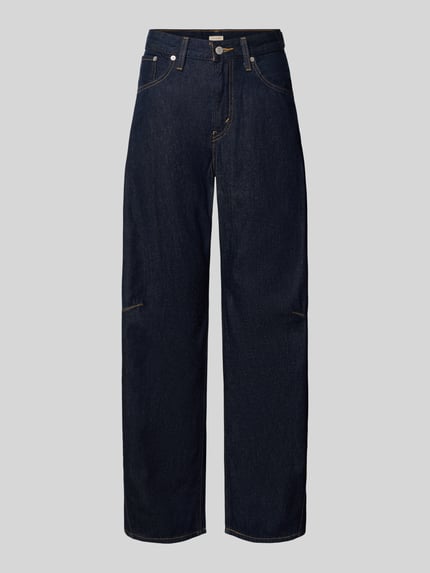 Barrel fit Jeans met Steekzakken Shop The Look MANNEQUINE