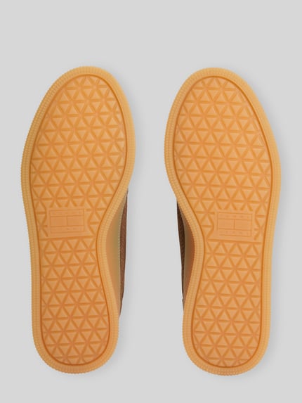 Tommy Jeans Sneaker aus Veloursleder mit Logo-Details Dunkelbraun 3