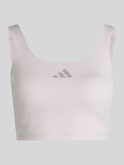 adidas Sportswear Sport-BH mit Logo Print und Rücken-Detail Hellrosa 2
