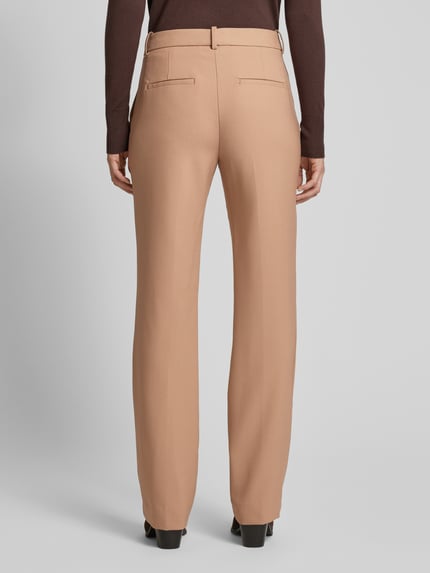 Calvin Klein Womenswear Straight leg pantalon met achterzakken Beige - 5