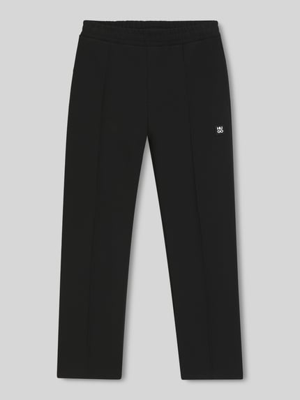 HUGO Regular Fit Jogpants aus Baumwoll-Mix Modell 'Dabinpant' Black 2