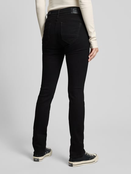 G-Star RAW Skinny Fit Jeans mit 5-Pocket-Design Modell 'Midge' Black 5