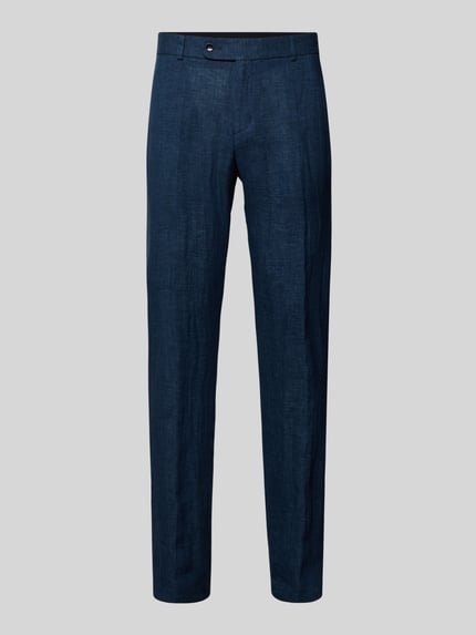 Leinenhose mit französischen Eingrifftaschen Modell 'Tomte' Shop The Look MANNEQUINE