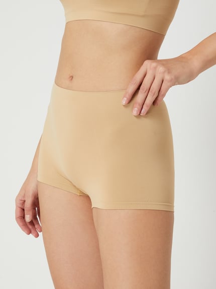 HANRO Slip van microvezel - naadloos, model 'Touch Feeling' Beige - 4