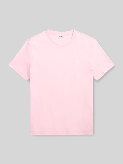 Polo Ralph Lauren Regular Fit T-Shirt aus reiner Baumwolle Pink 2
