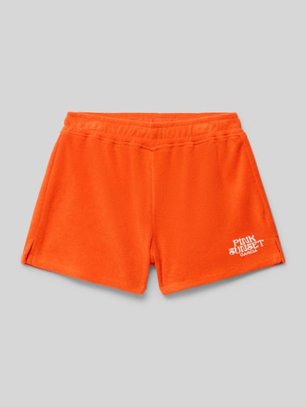Garcia Bermuda mit elastischem Bund Orange 1